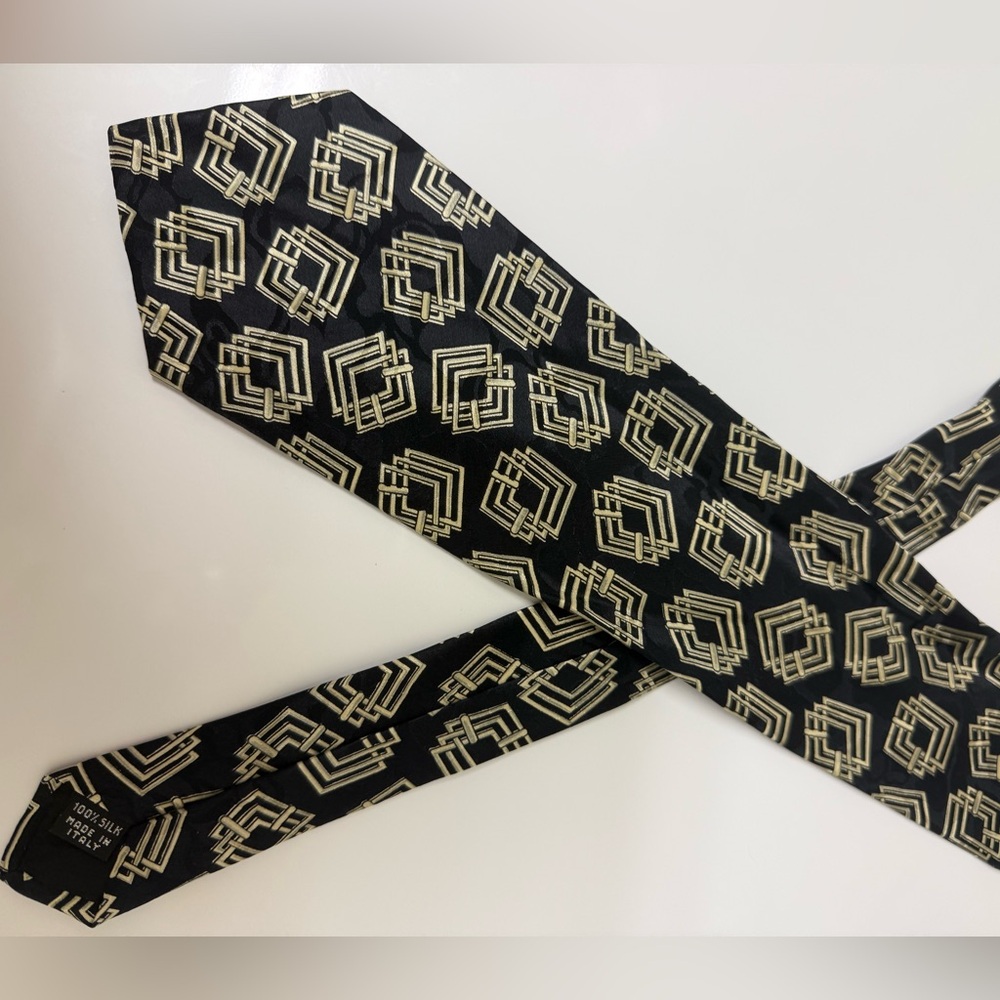 Austin Grey vintage silk tie